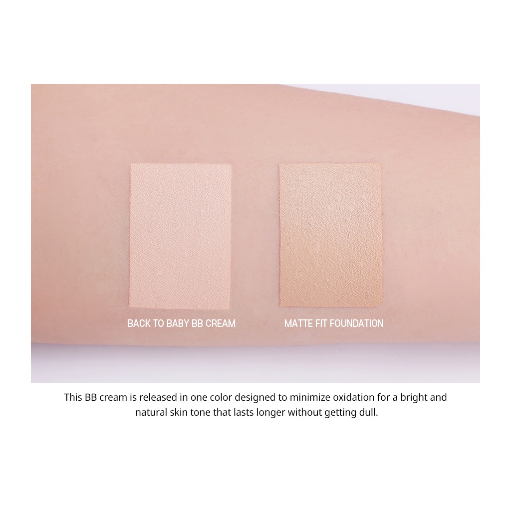 Kem Nền BB 3CE Cho Làn Da Như Em Bé 3CE Back To Baby BB Cream 30ml | Official Store Face Make up Cosmetic