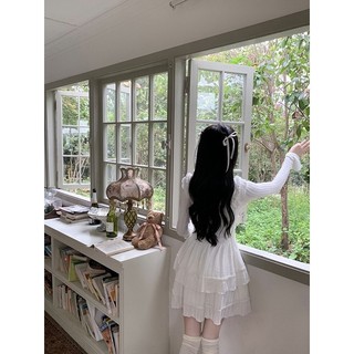 ( ORDER ) VÁY TIỂU THƯ TAY DÀI BASIC