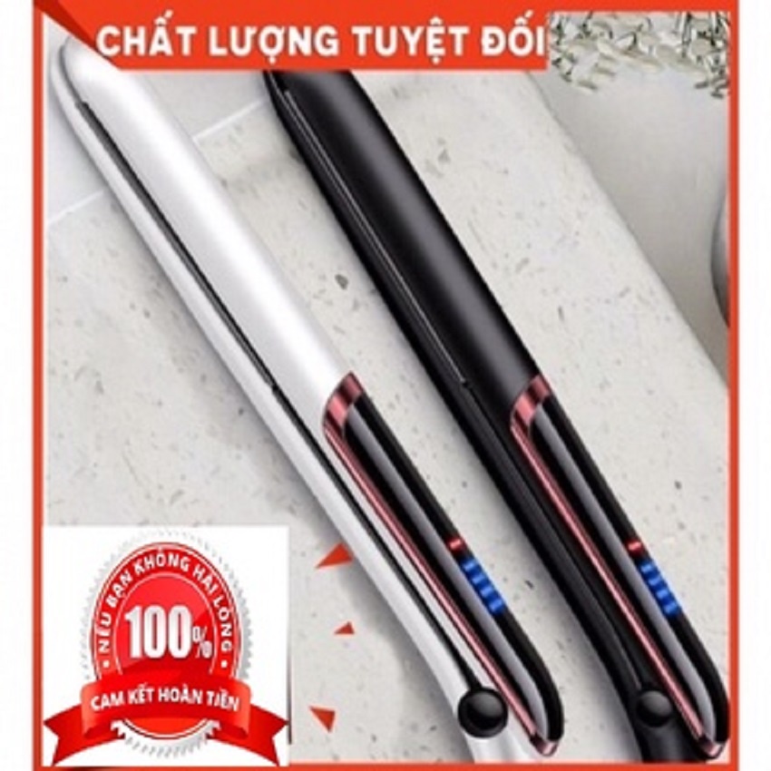 Máy Duỗi tóc, Uốn tóc xoăn Hàn Quốc 3trong1, thanh gốm là tóc nhanh, giúp kẹp thẳng tóc tránh hư tổn, Bảo Hành 12 tháng
