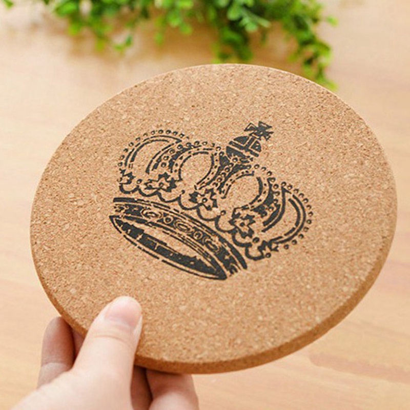 Đế Lót Ly Bằng Gỗ Dày Dặn Tiện Dụng Cho Nhà Hàng / Quán Cà Phê /