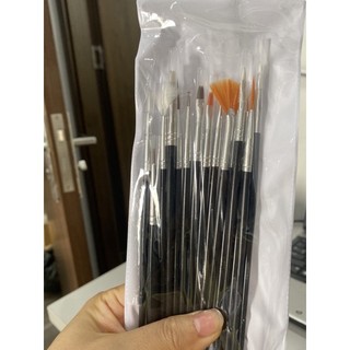 Bộ 15 cây cọ làm móng , sét 15 cây cọ làm móng