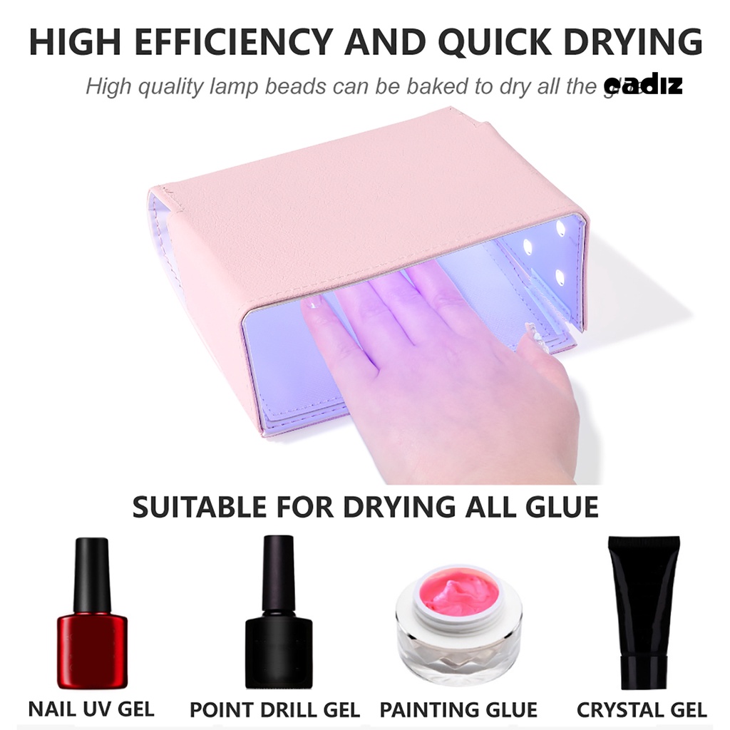 Đèn Hong Khô Móng Tay Bằng Tia UV 54W 18 Bóng LED Tiện Dụng