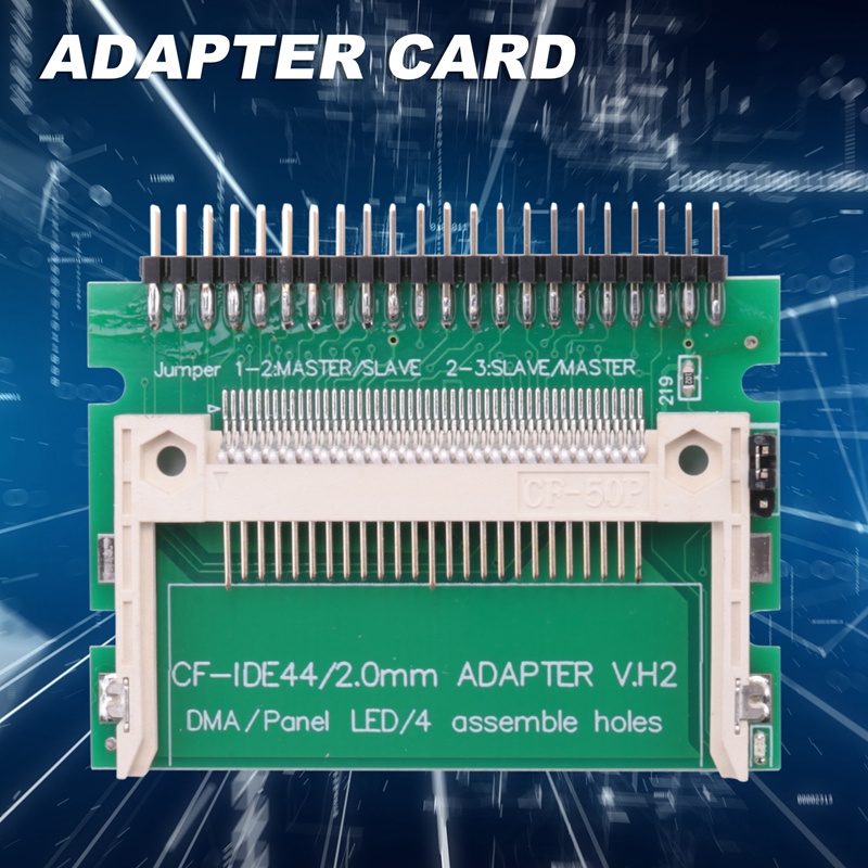 Thẻ Chuyển Đổi Cf Card Sang Ide 44Pin 2Mm Male 2.5 Inch Hdd