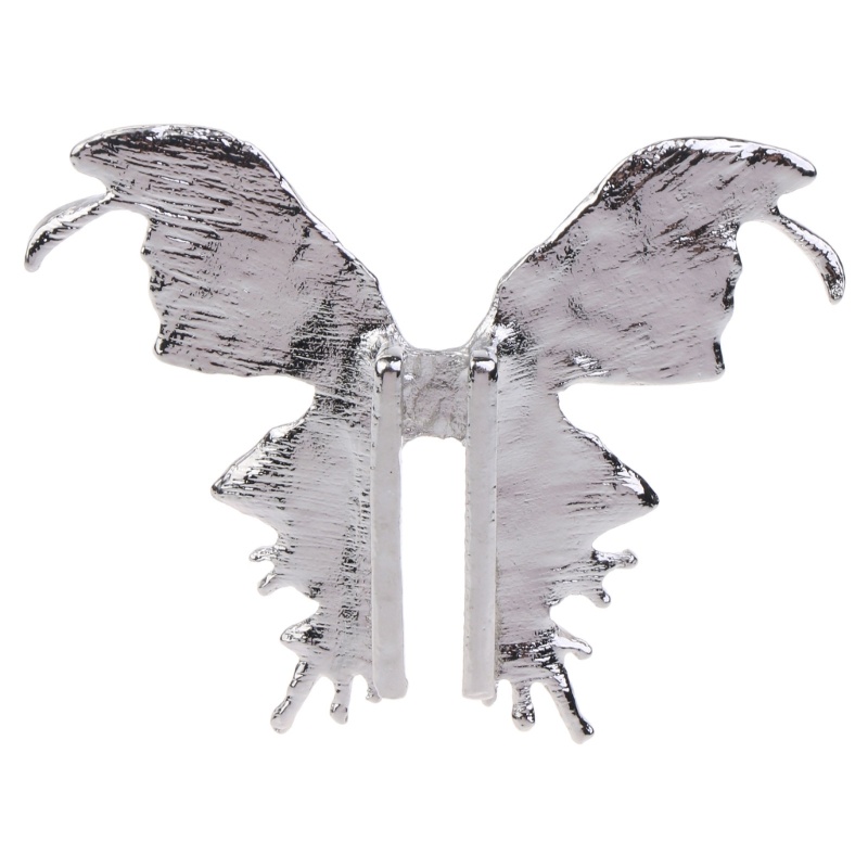 Kẹp Tóc Kim Loại Dạng Lỏng Hình Bướm Thời Trang