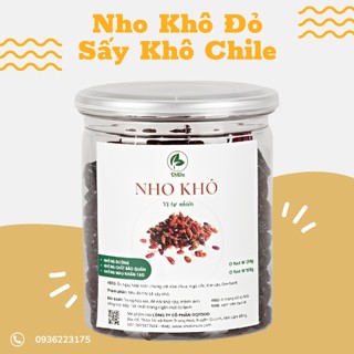 Nho khô đỏ Chile nhập khẩu Nho Chile sấy khô ShiDo Chính Hãng