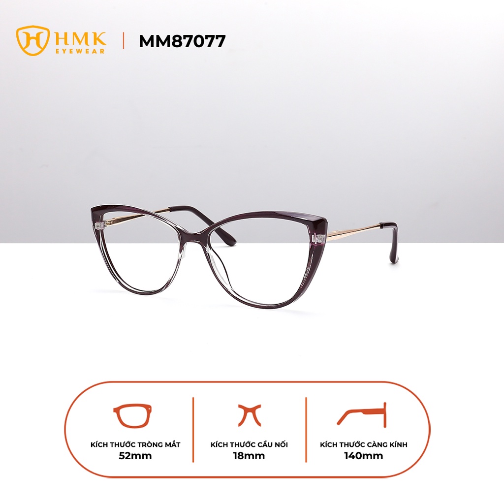 GỌNG KÍNH MẮT MÈO HMK THỜI TRANG THỜI THƯỢNG - MM87077
