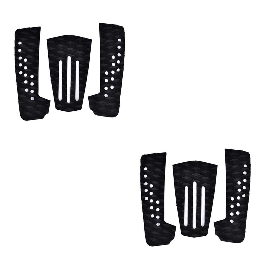 Set 1 / 2 Tấm Đệm Chân Chống Trượt 3 Dải Gắn Ván Lướt Sóng