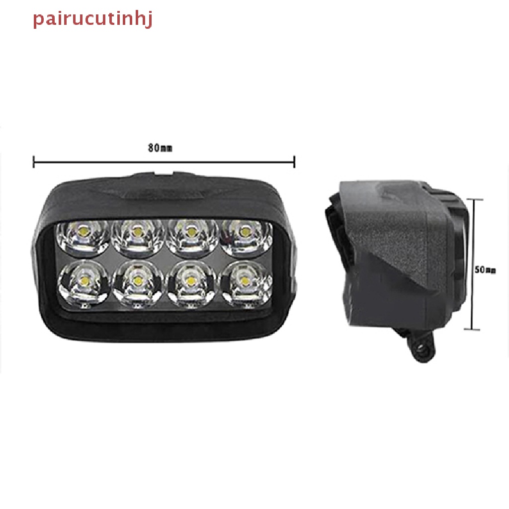 1 Cặp Đèn Pha 8 Bóng LED Siêu Sáng Chất Lượng Cao Cho Xe Hơi Xe Máy