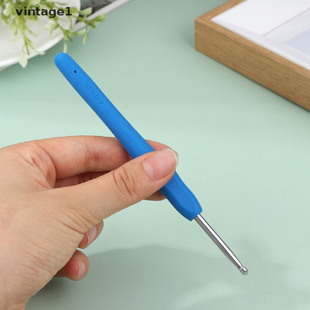 1  1 Chiếc 2.0-6.0Mm Cán Cao Su Mềm Để Đan Móc