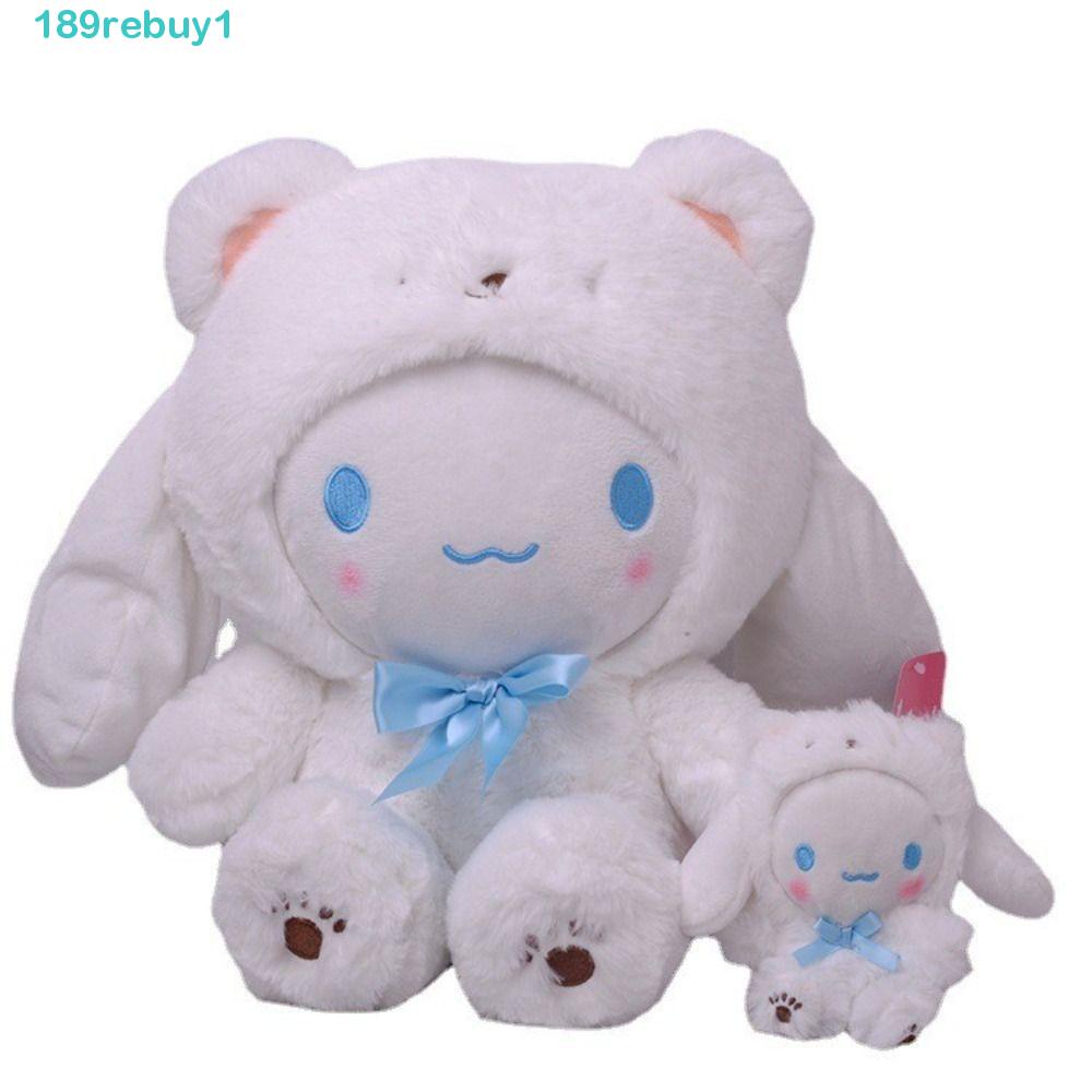 Rebuy1 Móc Khóa Hình Cinnamoroll Nhồi Bông Mềm Mại Đáng Yêu