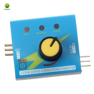 Thiết bị kiểm tra động cơ servo ccpm 3ch 4.8-6v
