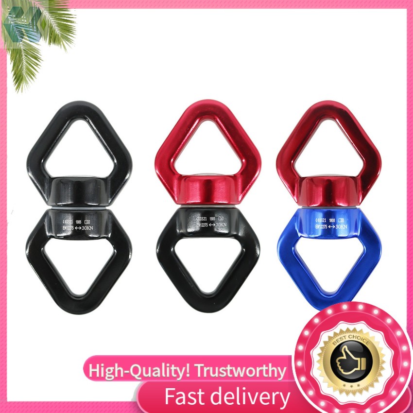 Khóa An Toàn Hình Chữ D Hỗ Trợ Leo Núi / Đá 30KN