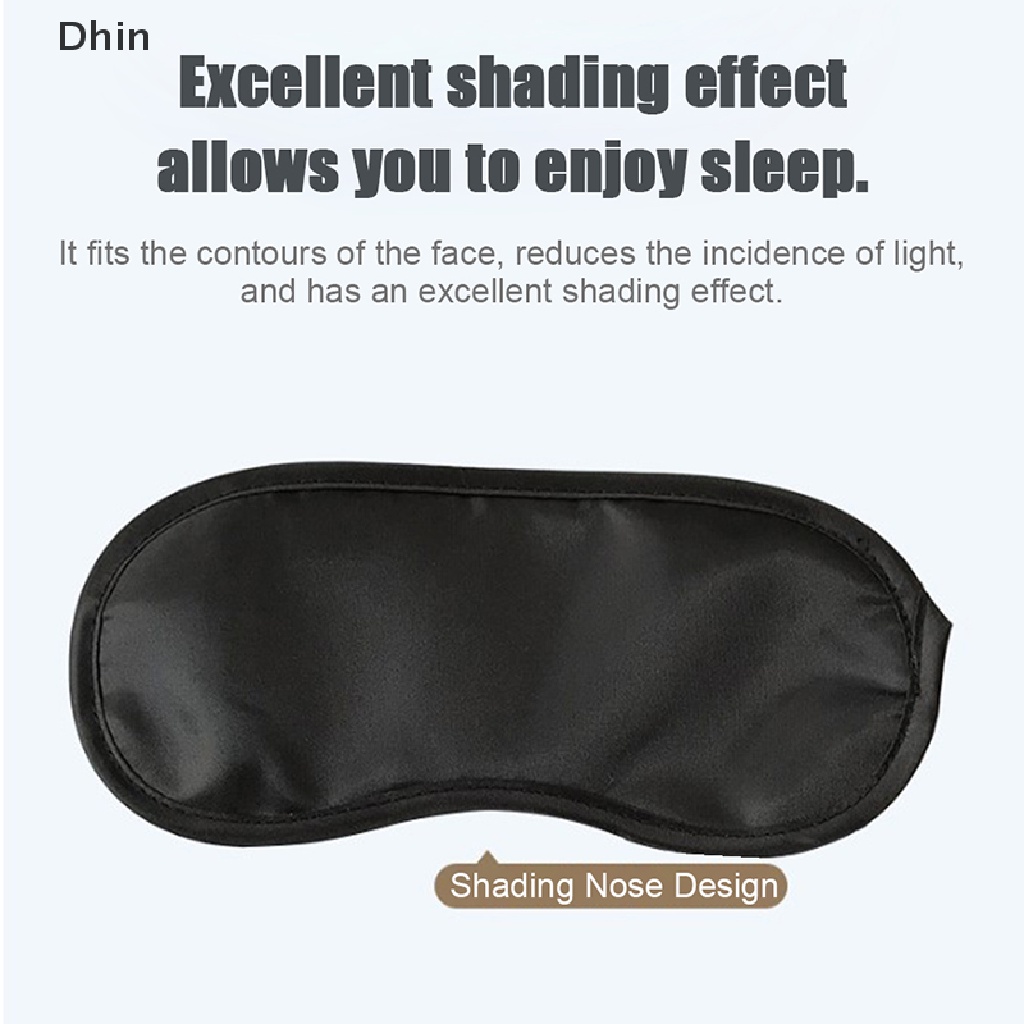 Miếng Bịt Mắt Ngủ Tự Nhiên Mềm Mại Nhỏ Gọn Dành Cho Đi Du Lịch