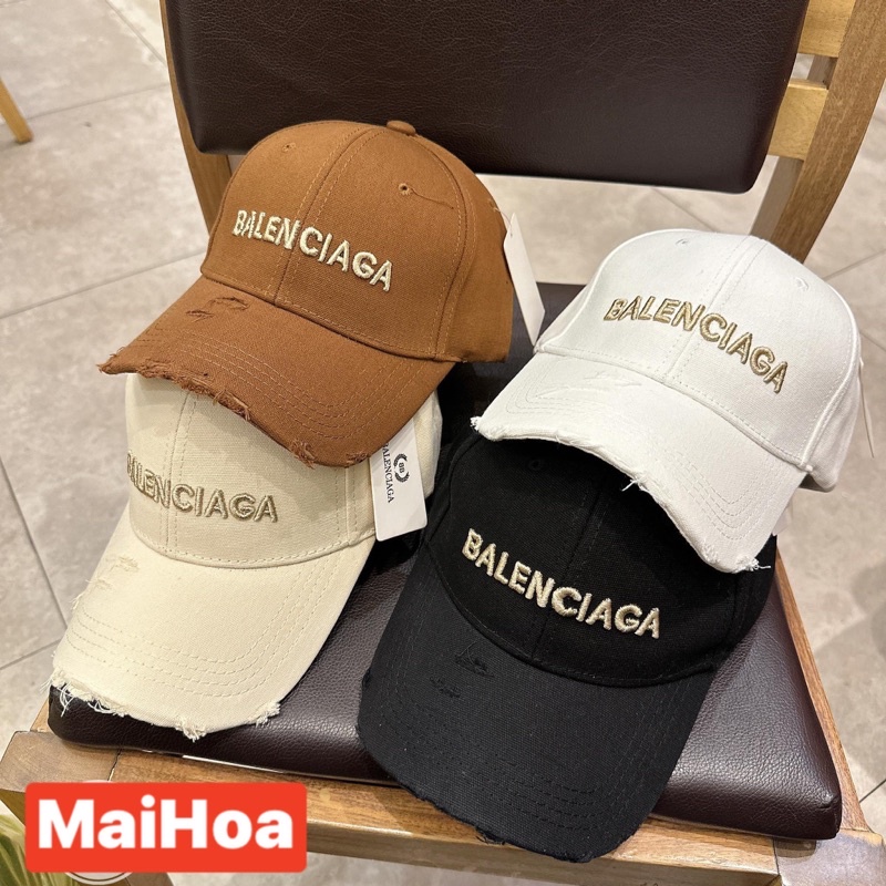 Mũ lưỡi trai balenciiaga rách cho nam và nữ