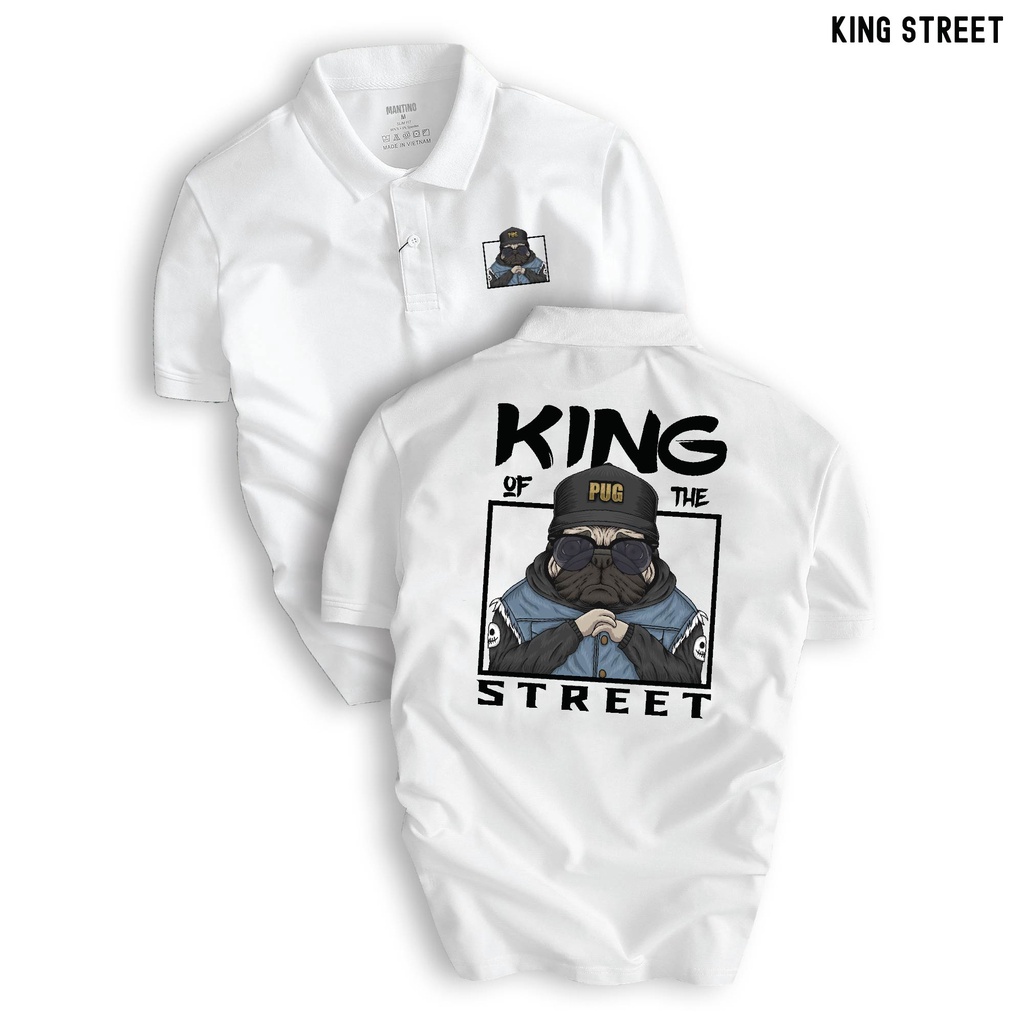 Áo thun POLO nam KING STREET cao cấp, chuẩn form, trẻ trung, thanh lịch