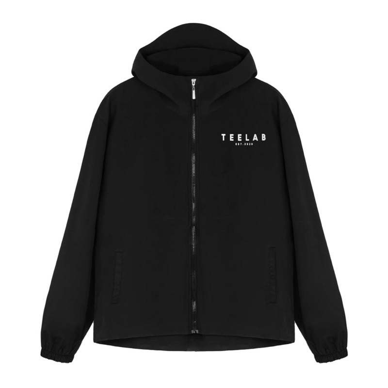 Áo Khoác Unisex Teelab Signature Windbreaker AK042 Đen Xám M