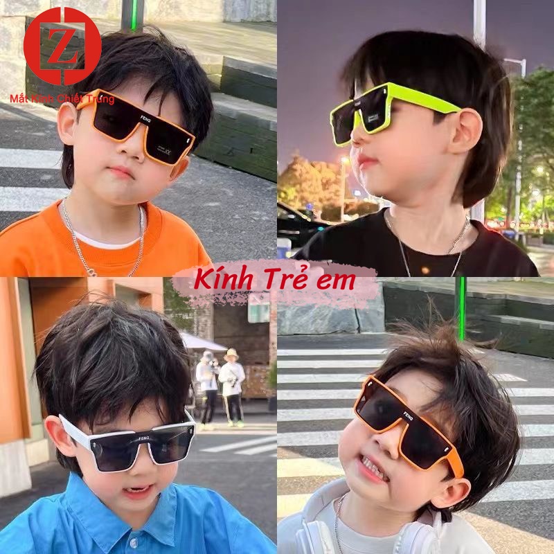 Kính Thời Trang Trẻ Em thiết kế độc đáo tạo phong cách cool ngầu Model Nhí mã H3801