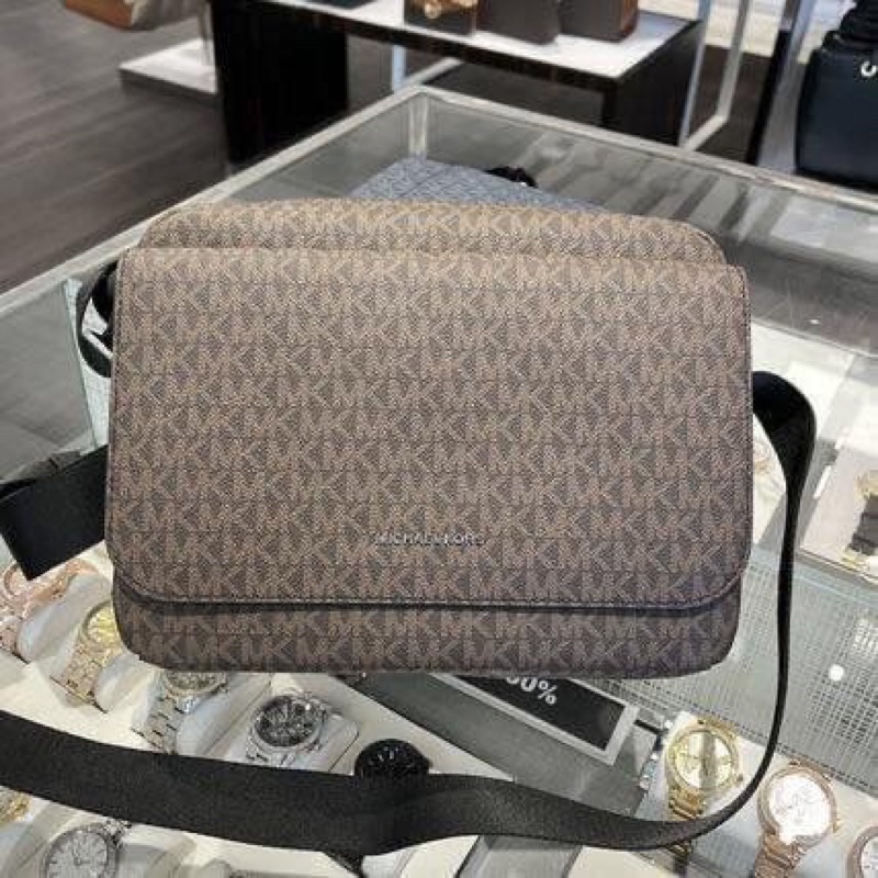Túi MK AUTH SALE(3 màu : nâu logo, xanh logo, đen logo)
