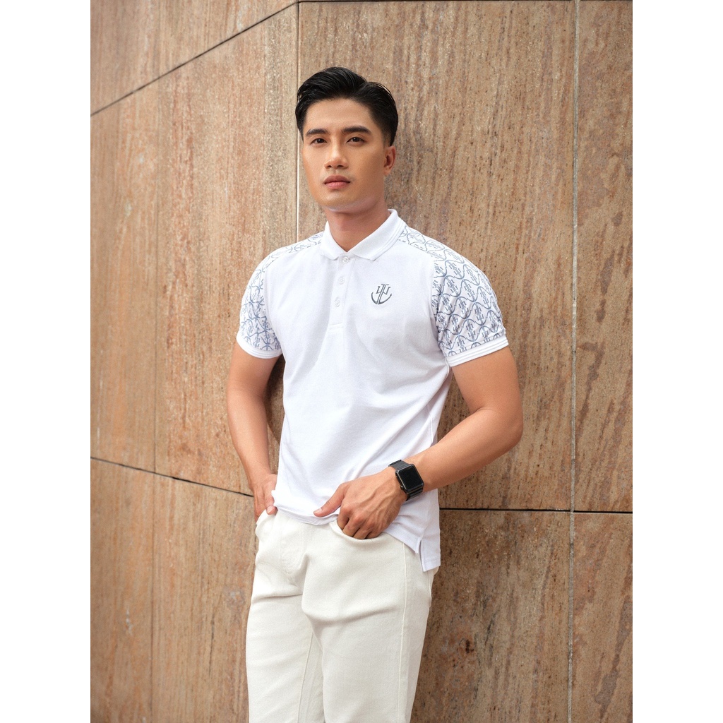 Áo POLO Cổ Bẻ Phối Họa Tiết Hai Bên Tay Guccii Siêu Cá Tính, Cotton Cá Sấu Thoáng Mát Mềm Mịn