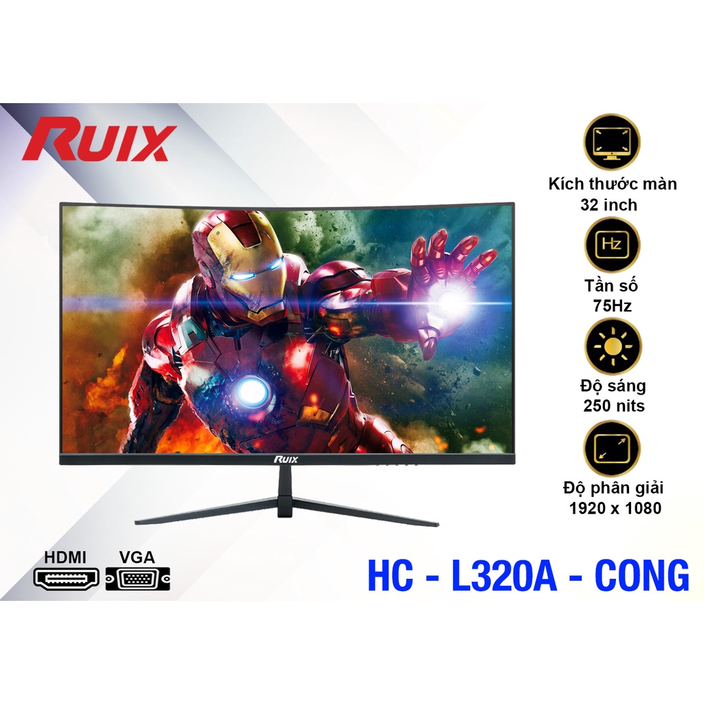 LCD 32” RUIX HC-L320A CHÍNH HÃNG
