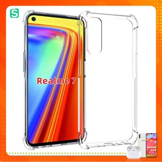 Ốp Lưng Realme 7 - Realme 7 Pro 7i Trong Suốt Chống Sốc 4 góc hàng loại 1