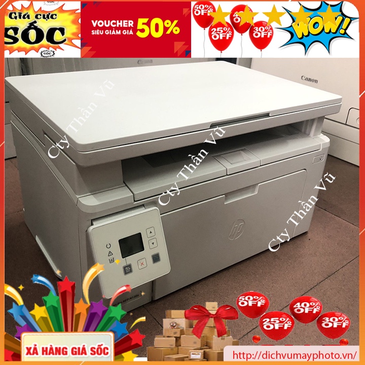 Máy in cũ HP M130A hàng đẹp đa chức năng photocopy scan đầy đủ máy đẹp có bảo hành Kholinhkienmayin