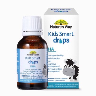 Dha nature's way kids smart drops dha dạng giọt