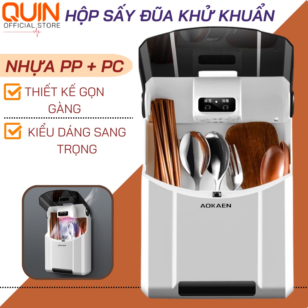 Máy Sấy Khô, Khử Khuẩn Đũa Thìa Diệt Khuẩn Bằng Tia UV Xịn Xò ,Tránh Nấm Mốc Cao Cấp