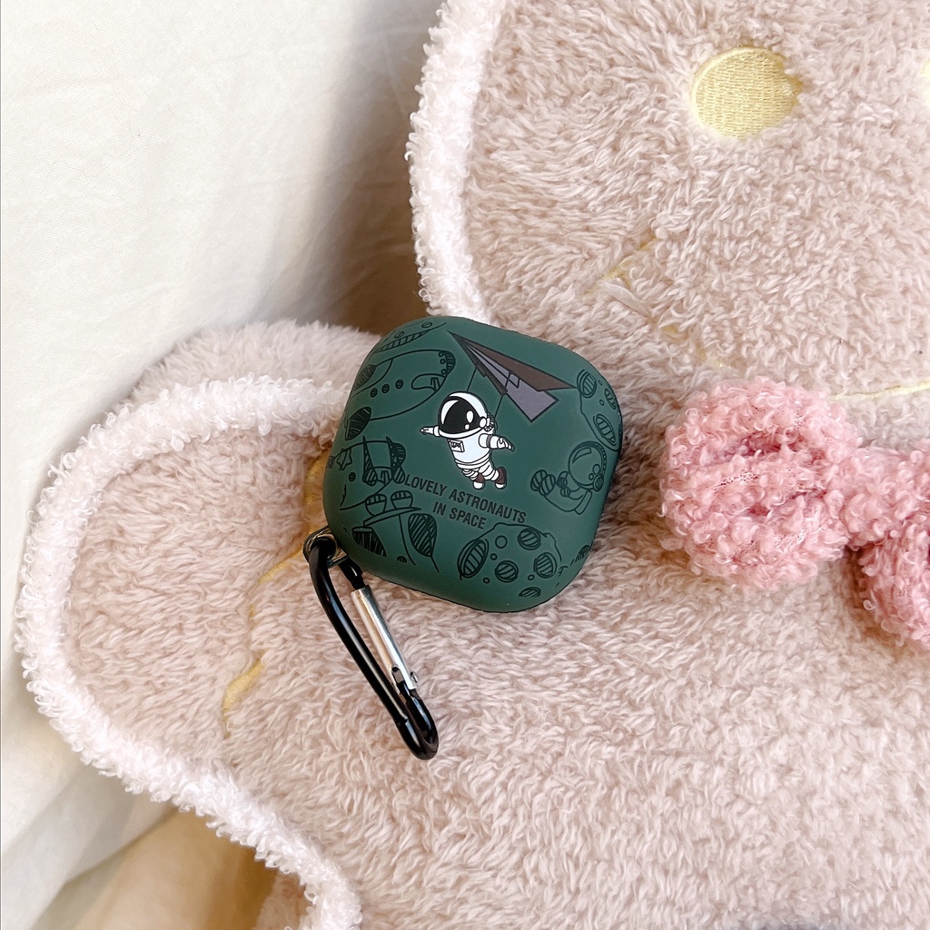 Miếng dán nước silicone mờ cho samsung buds 2pro / live / pro earphone case