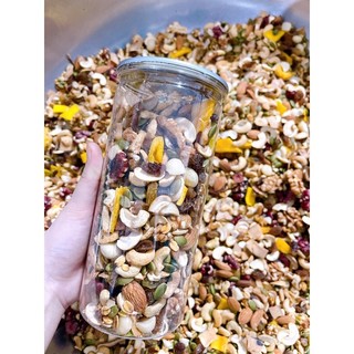Granola siêu hạt 3% Yến mạch ảnh thật 500gr