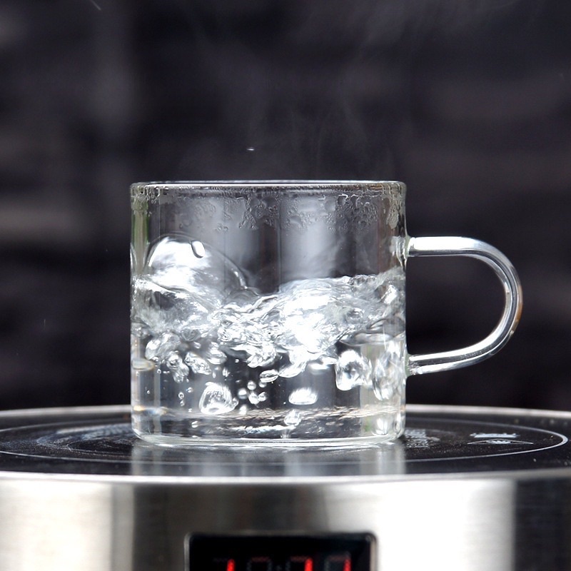 Chén Trà Thuỷ Tinh Borosilicate Cao Cấp Chịu Nhiệt Chịu Sốc Nhiệt