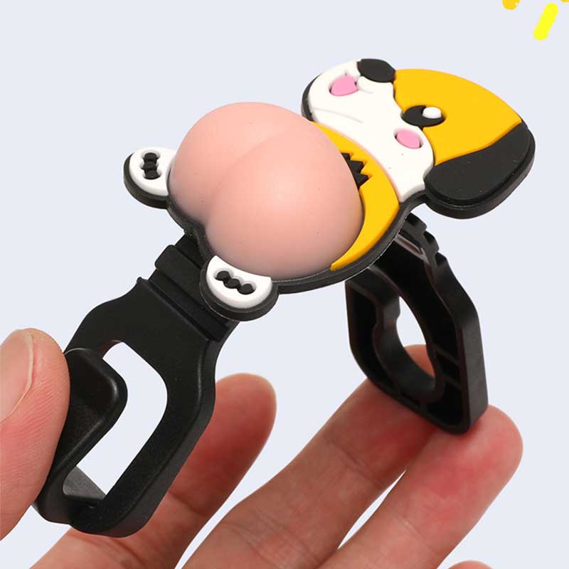 Móc Treo Đồ Gắn Ghế Ngồi Xe Hơi Hình Động Vật Hoạt Hình Dễ Thương