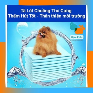 Tả lót chuồng cho chó mèo - tả lót vệ sinh siêu thấm hút size 33x45cm - kipu pets