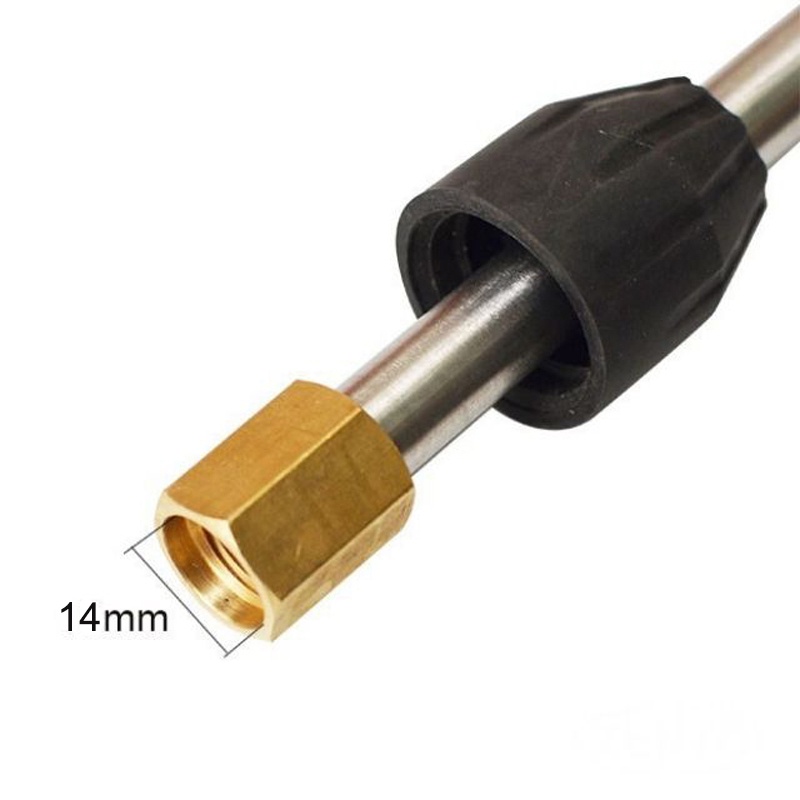 Ống nối dài xúng máy rửa xe C0004-62, vòi thanh nối dài 35cm cho xúng máy rữa xe cao áp, vòi kim loại