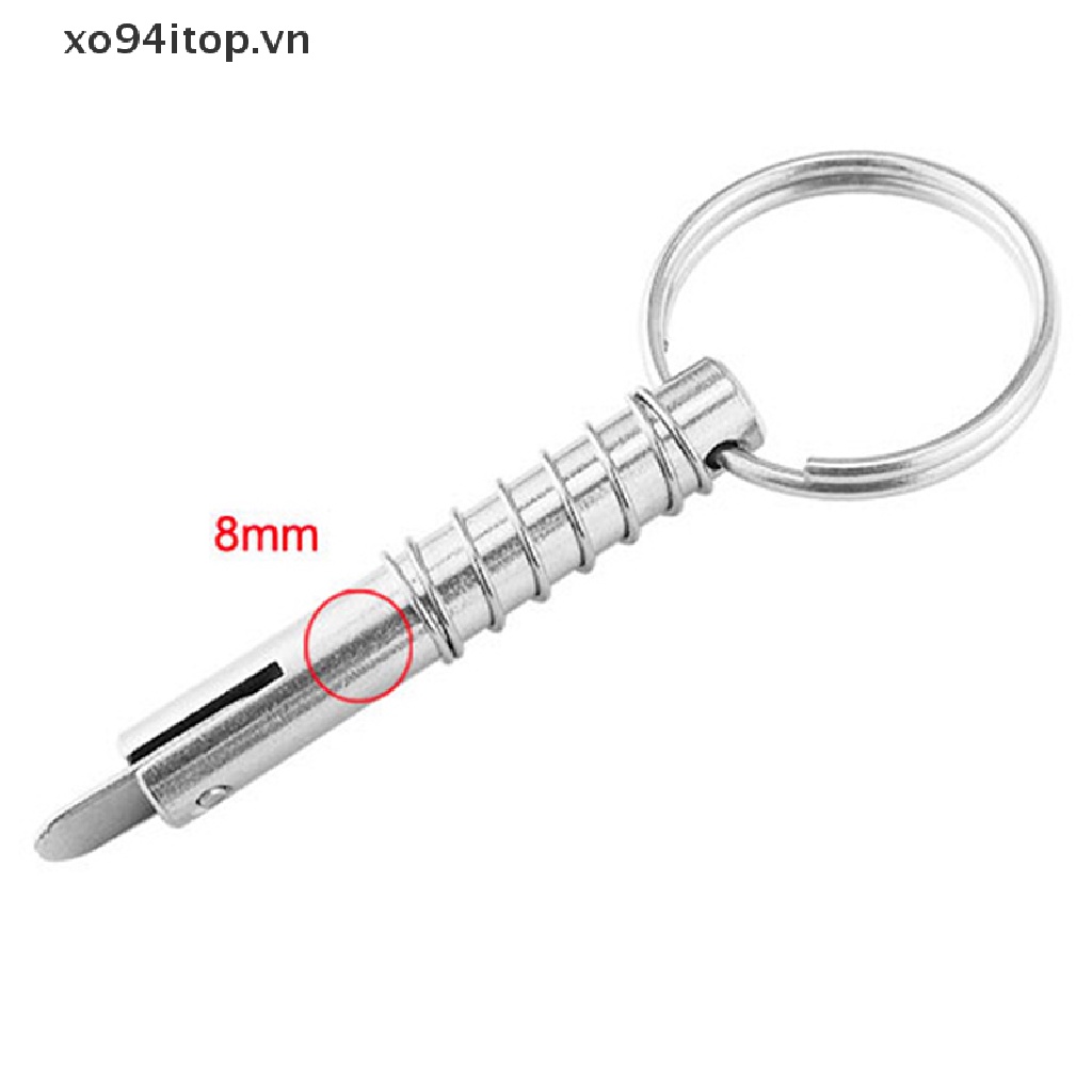 Chốt Cài Tháo Lắp Nhanh Bằng Thép Không Gỉ 316 8mm Cho XOITOP