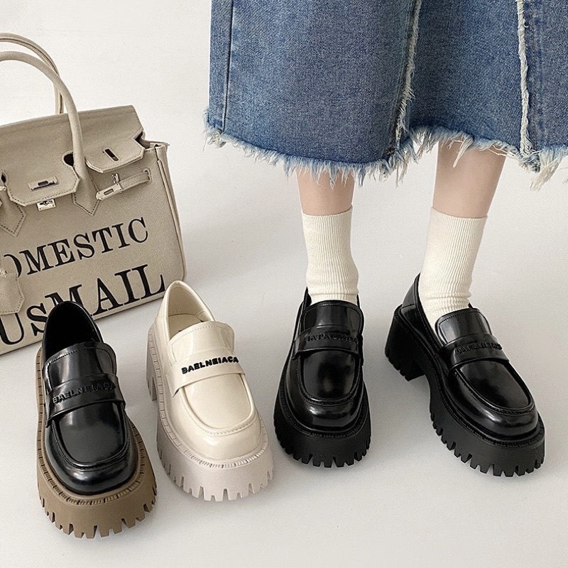 GIÀY LOAFER O56 ĐẾ CAO 6CM ĐẾ RĂNG CƯA