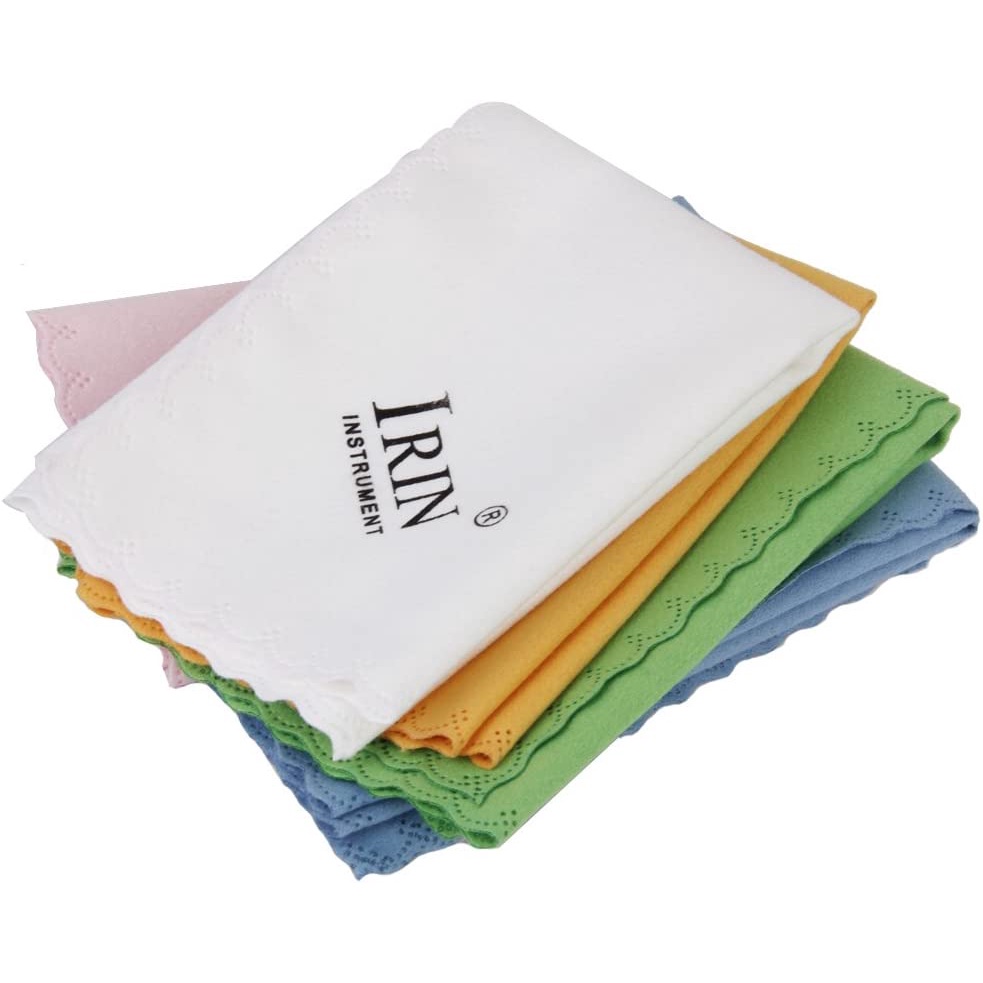 Set 5 Khăn Vải Vệ Sinh Đàn Guitar InsJP2uments / Violin / Clarinet / Kèn Saxophone Mijp2Fofiber Màu Sắc Ngẫu Nhiên (Hồng, Xanh Lá, Vàng) HYJP20205