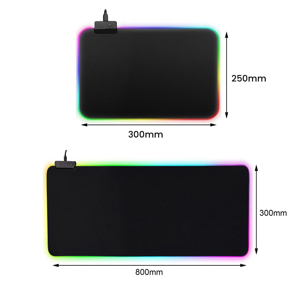 Tấm Lót Chuột Và Bàn Phím Mềm Chống Trượt Thoáng Khí In Hình Hoa Hướng Dương RGB Dành Cho Văn Phòng