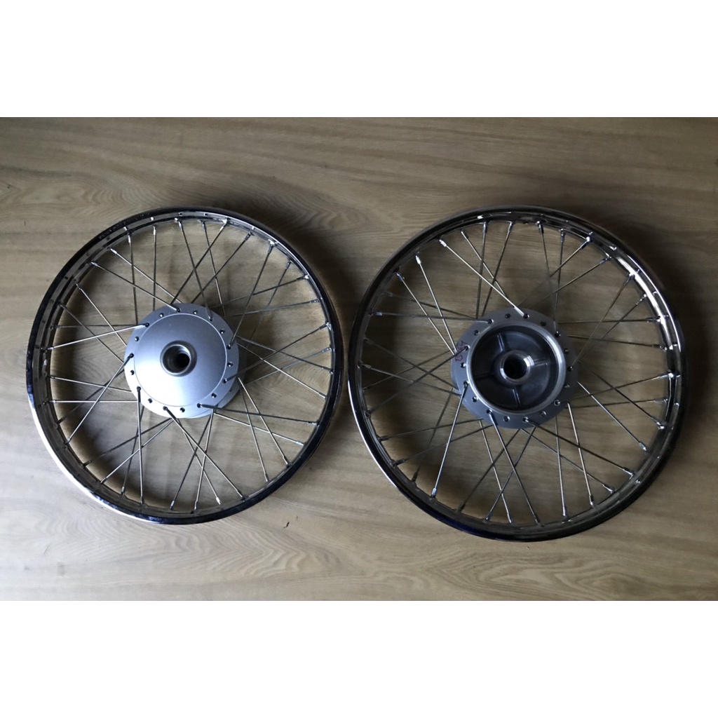 BỘ CĂM ĐÙM NIỀNG-VÀNH NAN SẮT ĐÙM-PHANH CƠ WAVE @ 110 BLADE WAVE S RSX 110 DREAM 110 RÁP LÊN ZIN KHÔNG CHẾ CHÁO