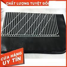 Áo choàng tóc da có sọc trắng chất liệu siêu bền
