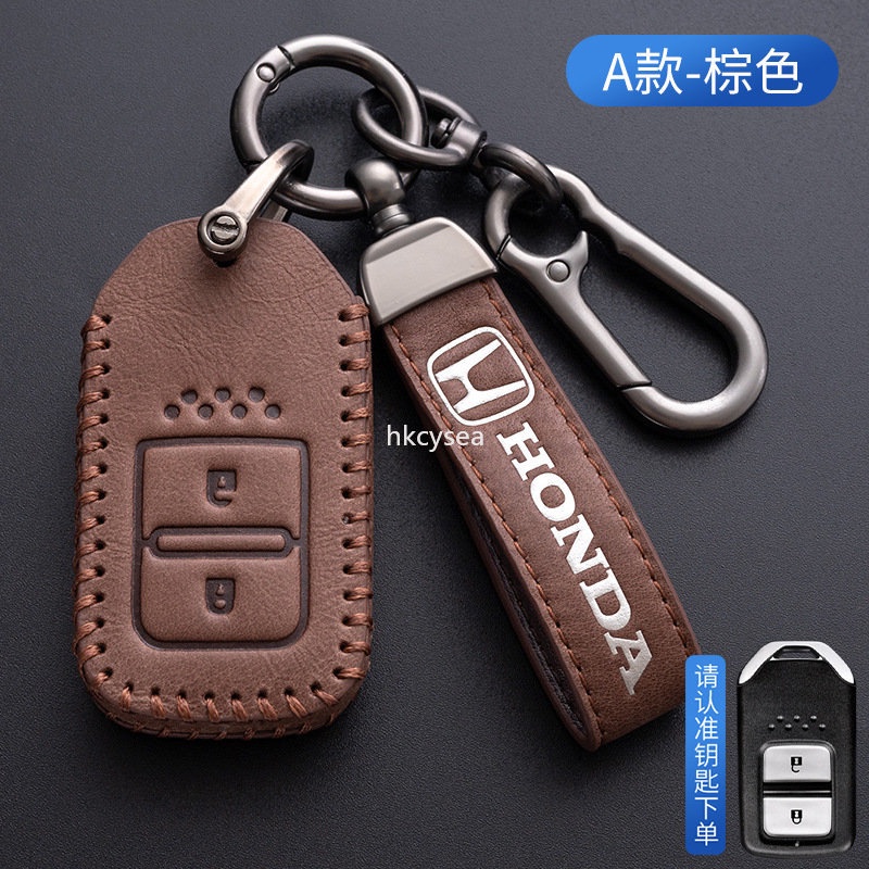 Bao Da Đựng Chìa Khóa Điều Khiển Từ Xa 2 / 3 / 4 Nút Cho Honda Accord 9 Crider city Vezel Spirior Odyssey Civic Jazz HRV CRV Freed 2 / 3 / 4 Honda crv5 city 11th Civic XRV