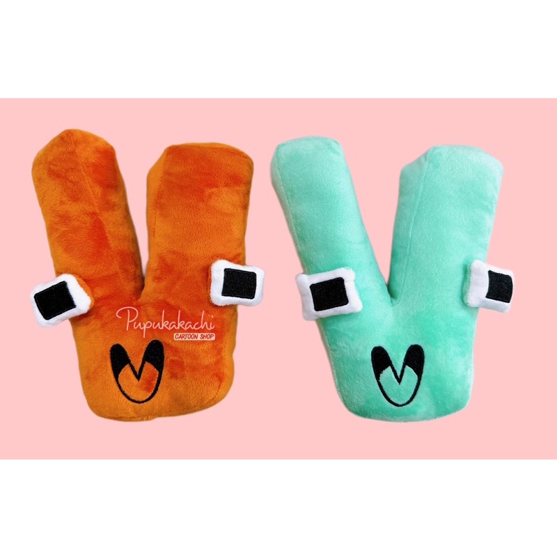 Gấu Bông Chữ Cái, Chữ Số Hot Hit Dễ Thương, Thú Bông Chữ Số Cho Bé