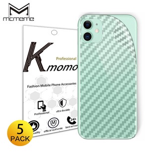 Miếng dán chất liệu cacbon bảo vệ cho IPhone 15 14 13 12 Mini 11 10 Pro XS Max X XR 8 7 6 6S Plus 5S 5 SE