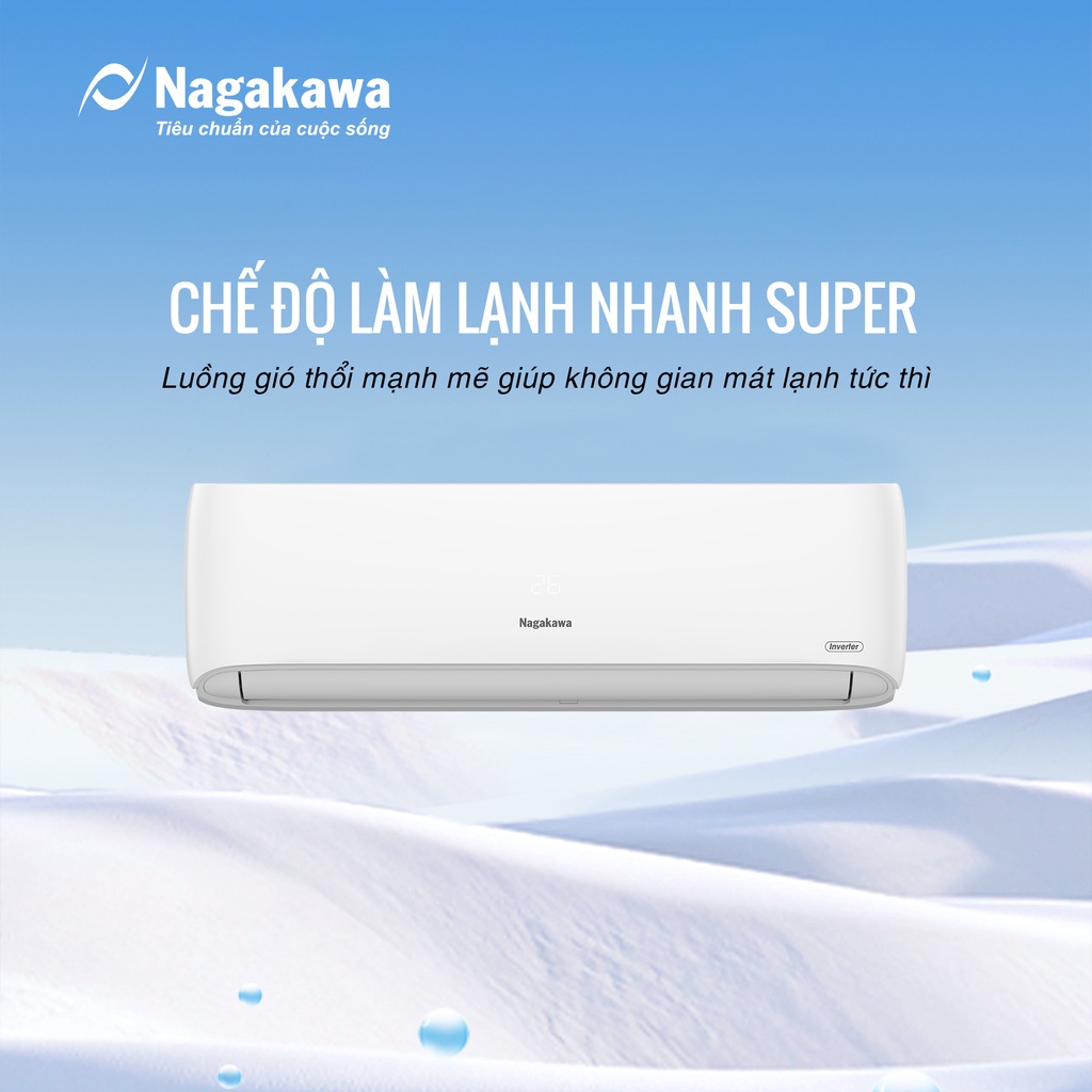 { Miễn phí lắp đặt + Vận chuyển  Điều hòa/ Máy lạnh 1 chiều inverter 9000BTU/H NIS-C09R2H11 - Made in Malaysia - Bảo hàn