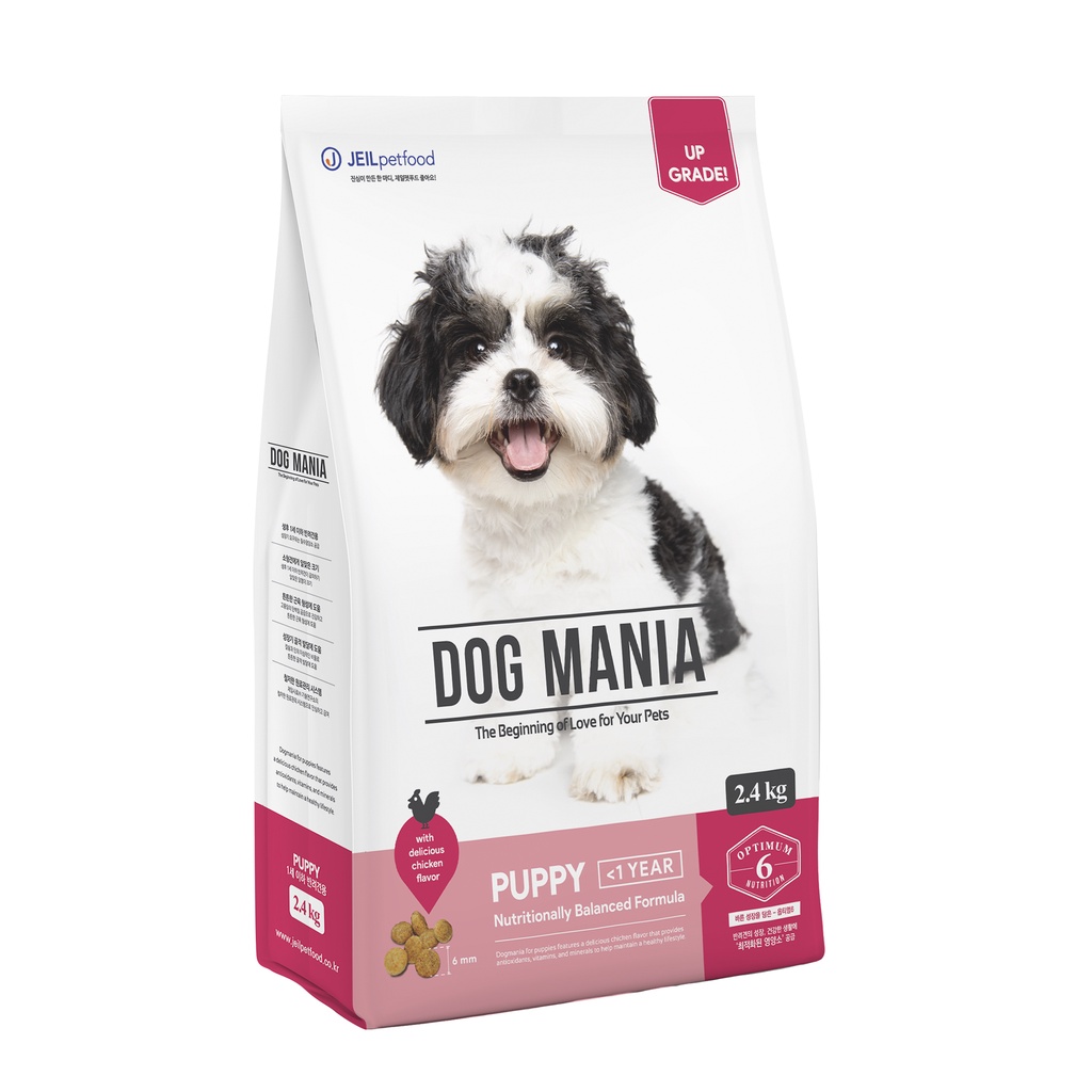 THỨC ĂN HẠT CHO CHÓ NHỎ DOG MANIA PUPPY MỚI 2KG