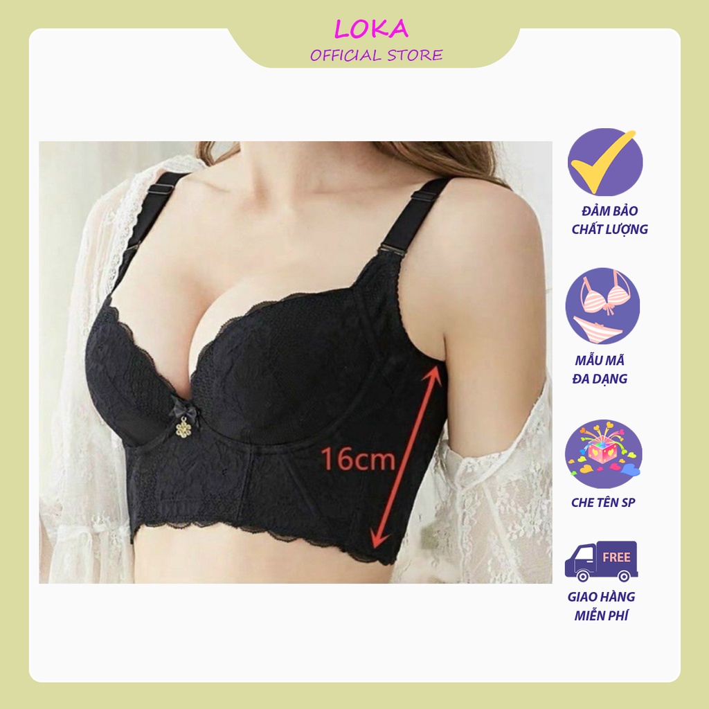 Áo ngực, áo lót ren bản to định hình vòng 1 chống chảy xệ- Hàng cao cấp