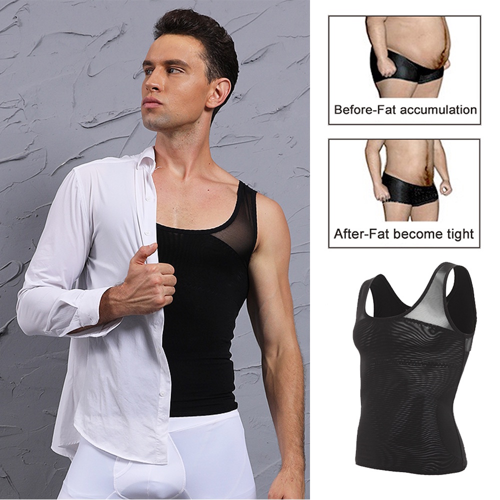 Áo Lót Định Hình Cơ Thể Không Tay Cho Nam