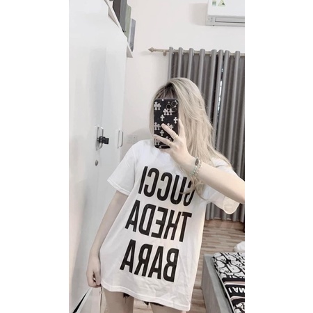 Áo thun cton khô 3158 chữ nhiều siêu hót hít fom thụng