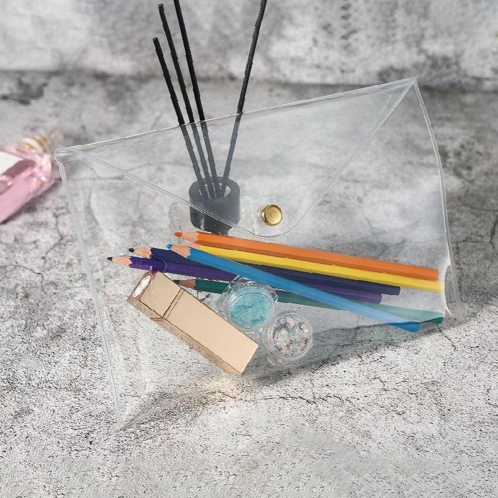 Túi Đựng Mỹ Phẩm Trong Suốt Chống Thấm Nước Tiện Dụng Cho Nữ