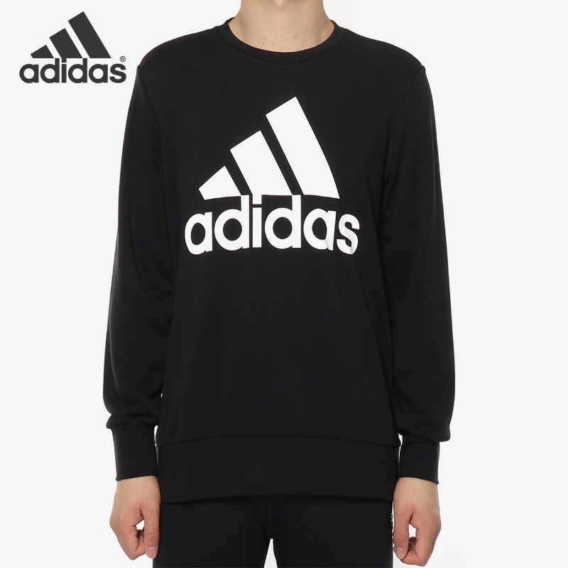 Áo Thun Dài Tay Cổ Thuyền Adidas 100% Chính Hãng ESS BIGLOG CREW CD6275